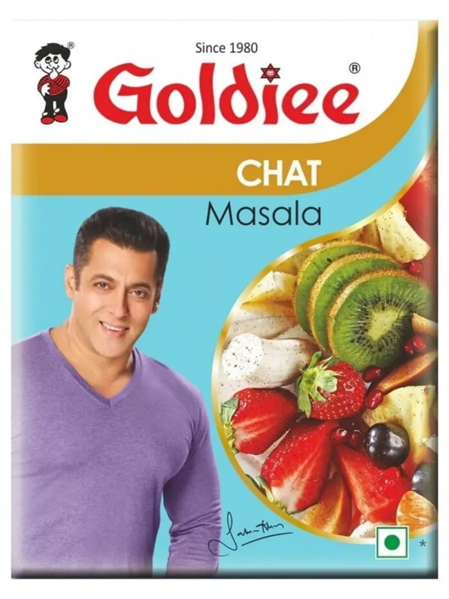 Приправа для салатов, Chat Masala, Goldiee, 100 г