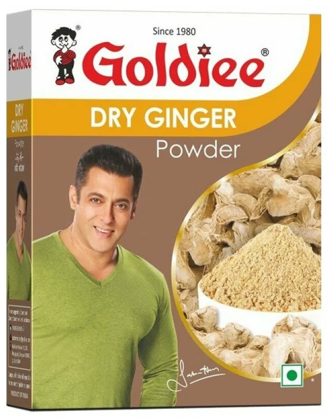 Молотый Имбирь, Ginger Powder, Goldiee, 100 г