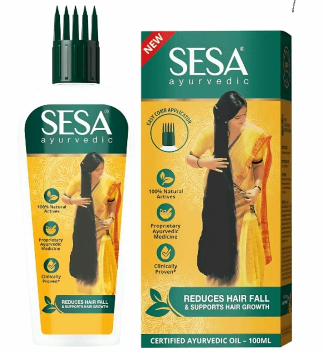 Сеса - лечебное масло для волос Sesa Hair Oil, 90 мл