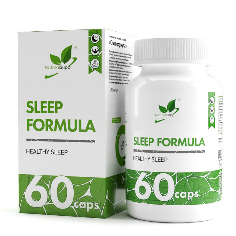 Слип Формула (Sleep Formula) NaturalSupp, 60 капсул