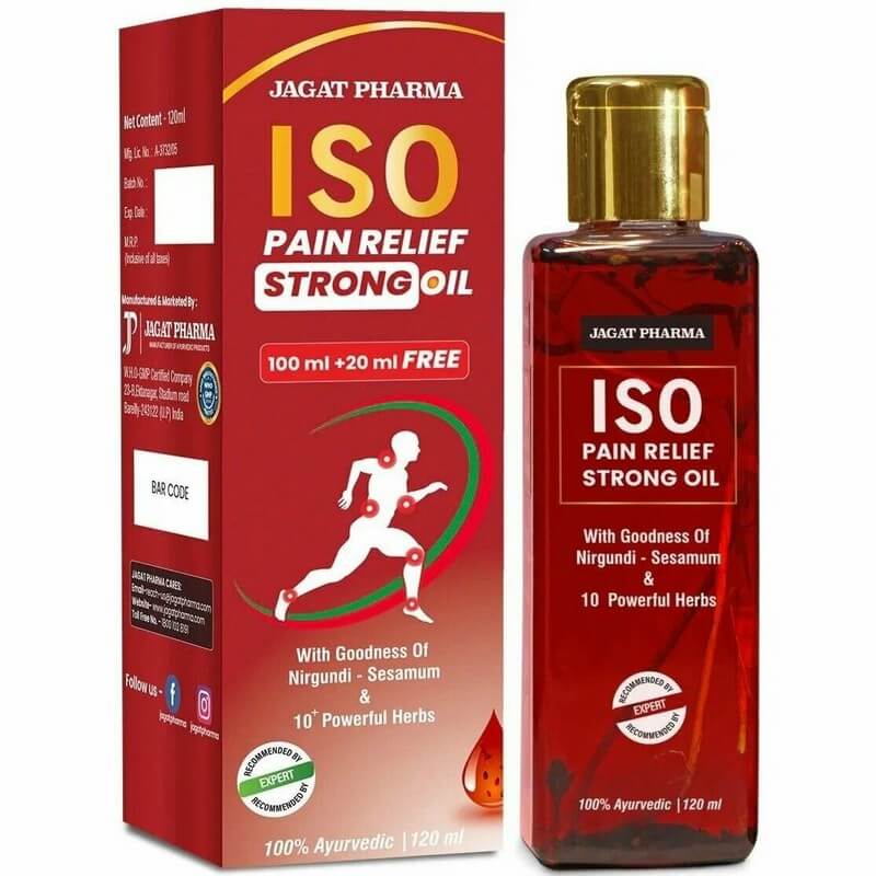 Масло ИСО для суставов, мышц и связок (ISO Jagat Pharma) 120 мл