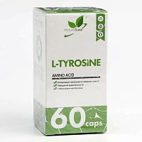 Тирозин для снижения стресса (L-Tyrosine NaturalSupp) 60 капсул по 500 мг