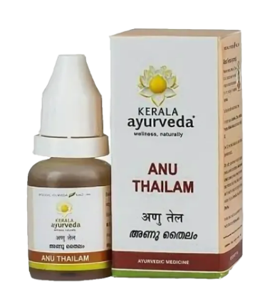 Масло Ану Тайлам Керала Аюрведа, Anu Tailam, Kerala Ayurveda, 10 мл