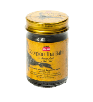 ​​​​​​​Тайский бальзам черный Скорпион, Banna, 50 гр