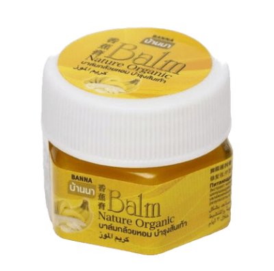 Бальзам от трещин на пятках и ступнях ног Банан, Balm Nourishing Heel Nature Organic Banna, 25 гр