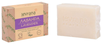 Мыло ручной работы Лаванда, Levrana, 100 гр Мыло ручной работы Лаванда, Levrana, 100 гр