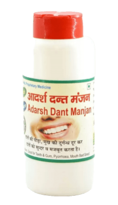 Зубной порошок Дант Манжан, Dant Manjan Tooth Powder, Adarsh, 80 г