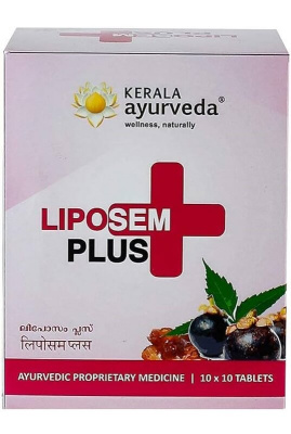 Липосем Плюс Керала Аюрведа (Liposem Plus Kerala Ayurveda) 100 таблеток