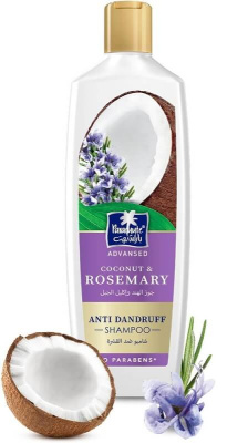 Шампунь с Кокосом и Розмарином Парашют против перхоти (Advansed Coconut  & Rosemary Shampoo Parachute) 340 мл
