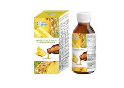 Лориотабс сироп Ананас, Life Health Care, 150 мл