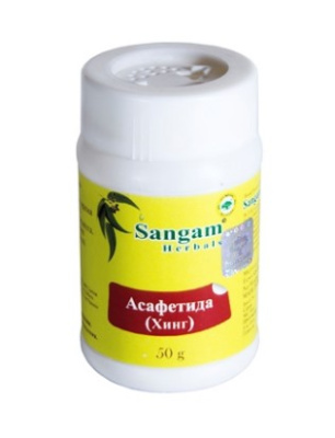 Асафетида Hing Sabut Сангам Хербалс (Sangam Herbals), 50г Асафетида Hing Sabut Сангам Хербалс (Sangam Herbals), 50г