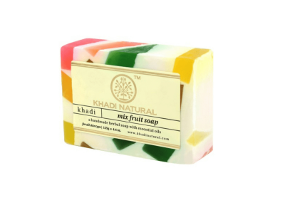 Мыло Фруктовый микс Кхади,Soap Mix Fruit Khadi, 100 гр