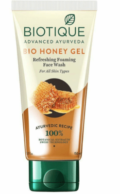Гель для умывания с медом, Биотик, Bio Honey Gel Refreshing Foaming Face Cleanser, Biotique, 100 мл Гель для умывания с медом, Биотик, Bio Honey Gel Refreshing Foaming Face Cleanser, Biotique, 100 мл
