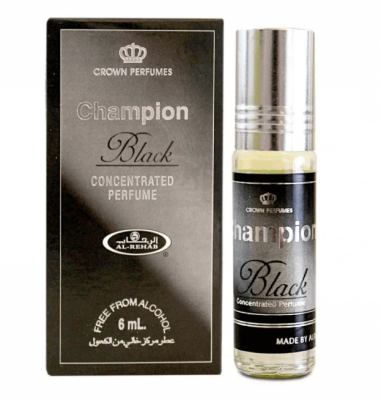 Масляные духи Чемпион Блэк, Champion Black, Al Rehab, 6 мл