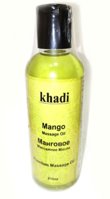 Массажное масло манго (Mango Massage Oil Khadi), 210 мл