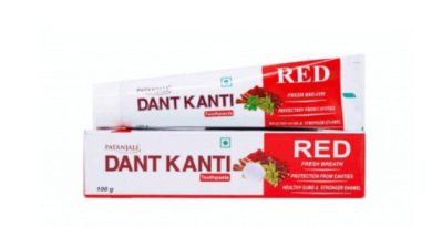 Зубная паста Дент Канти Рэд (Dant Kanti Red, Patanjali), 100 г
