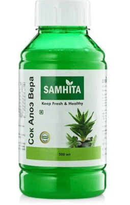 Сок Алоэ вера, Aloe Vera juice, Самхита, 500 мл