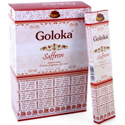 Благовония  Saffron Goloka, Шафран, 15 гр