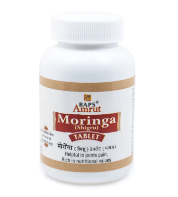 Моринга (Шигру), Moringa (Shigru) Tablet, Baps Amrut, 100 г