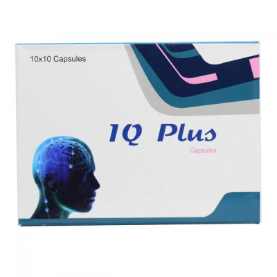 Айкью Плюс (IQ Plus) улучшение зрения и работы мозга WinTrust Pharmaceuticals, 10 капсул