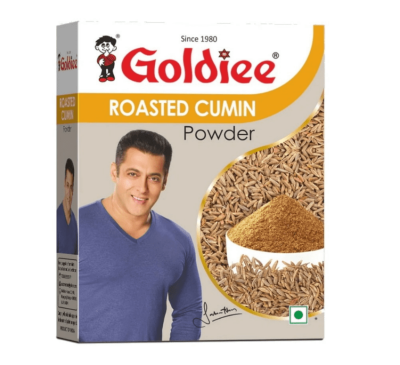 Кумин молотый, обжаренный, Roasted Cumin, Goldiee, 100 гр