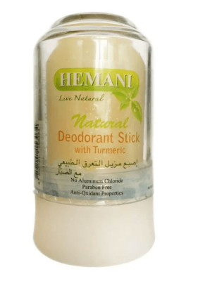 Дезодорант-кристалл с куркумой, Deodorant stick Hemani, 70 г Дезодорант-кристалл с куркумой, Deodorant stick Hemani, 70 г