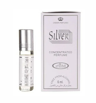 Масляные духи Сильвер, Silver, Al Rehab, 6 мл Масляные духи Сильвер, Silver, Al Rehab, 6 мл