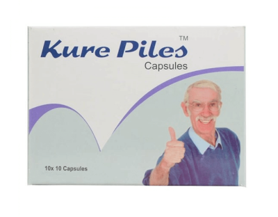 Кюр Пайлс - при геморрое, Kure Piles, Win Trust, 10 капсул