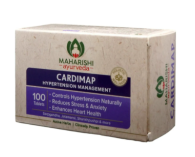 Кардимап Махариши — от гипертонии, Cardimap Maharishi, таблетки