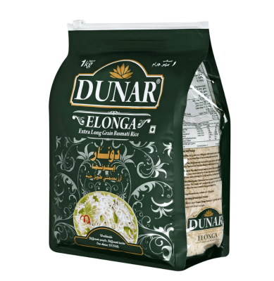 Рис басмати «Элонга» Dunar пакет