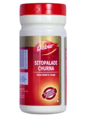 Ситопалади чурна Дабур (Sitopaladi churna Dabur), 60 г