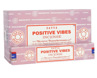 Благовония Волны позитива, Positive Vibes, Satya, 15 гр