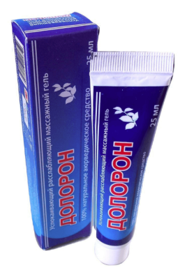 Долорон расслабляющий массажный гель, Doloron Gel, 25 мл