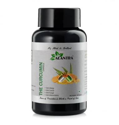 Куркумин (Curcumin), Алантра, 60 капсул по 500 мг Куркумин (Curcumin), Алантра, 60 капсул по 500 мг