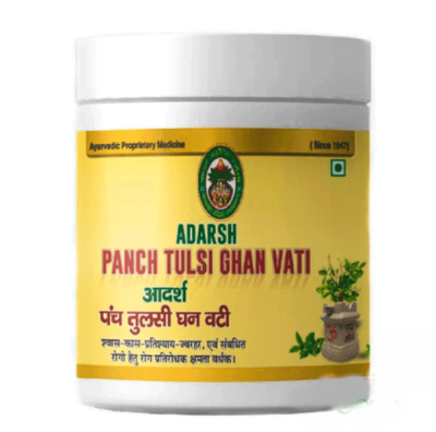 Панч Тулси Гхан Вати, Panch Tulsi Ghan Vati, Adarsh, 40 г