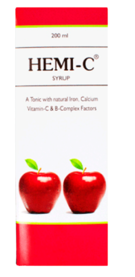 Хеми С сироп - повышение гемоглобина, Hemi-C Syrup, Arya Aushadhi, 200 мл