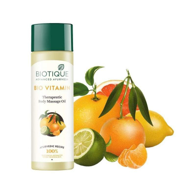 Массажное масло для тела Биотик Био Витамин Bio vitamin Biotique, 200 мл Массажное масло для тела Биотик Био Витамин Bio vitamin Biotique, 200 мл