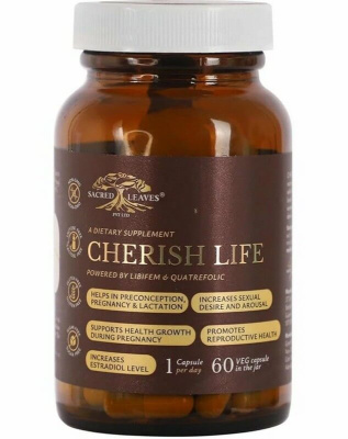 Чериш Лайф для гормонального баланса у женщин (Cherish Life Sacred Leaves) 60 капсул