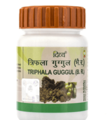 Трифала Гуггул Дивья, Triphala Guggul Divya, 80 таб Трифала Гуггул Дивья, Triphala Guggul Divya, 80 таб