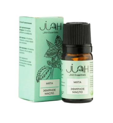 Эфирное масло Мята (Mint Essential Oil JIAH Essentials) 10 мл