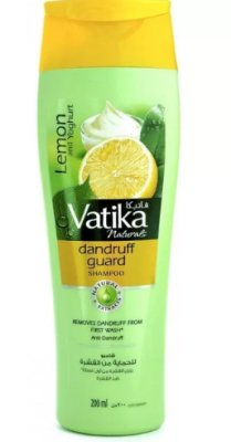 Шампунь против перхоти, Лимон и Йогурт, Дабур Ватика, Dandruff Shampoo Dabur Vatika, 200 мл Шампунь против перхоти, Лимон и Йогурт, Дабур Ватика, Dandruff Shampoo Dabur Vatika, 200 мл