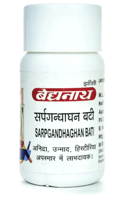 Сарпагандха вати Байдьянатх Sarpagandha vati Baidyanath, 50 таб