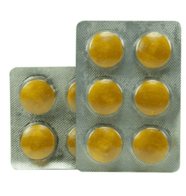 Леденцы от простуды с Куркумой, Sangam Herbals, 1 блистер (6 леденцов) Леденцы от простуды с Куркумой, Sangam Herbals, 1 блистер (6 леденцов)