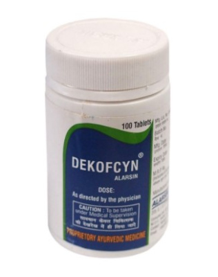 Декофсин, Аларсин (Dekofcyn, Alarsin), 100 таблеток — от кашля и простуды