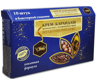 Крем-карандаш с травами, Жива, 10 шт
