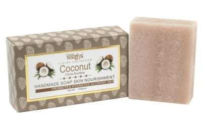 Мыло ручной работы кокос Aasha, 100 гр Мыло ручной работы кокос Aasha, 100 гр