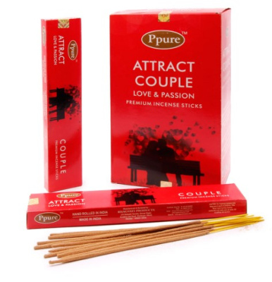 Благовония Ppure Attract Couple — Привлечение Любви, 15гр