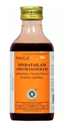 Пинда Тайлам, Pinda tailam Trivitasneham, Kottakkal, 200 мл Пинда Тайлам, Pinda tailam Trivitasneham, Kottakkal, 200 мл