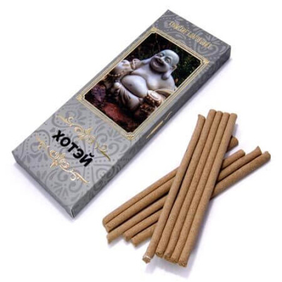 Благовония Крымские натуральные Хотэй, 10 палочек с подставкой