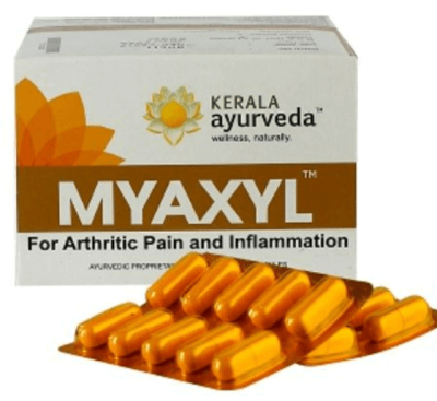Миаксил - для суставов и позвоночника, Myaxyl, Kerala Ayurveda, 100 капсул